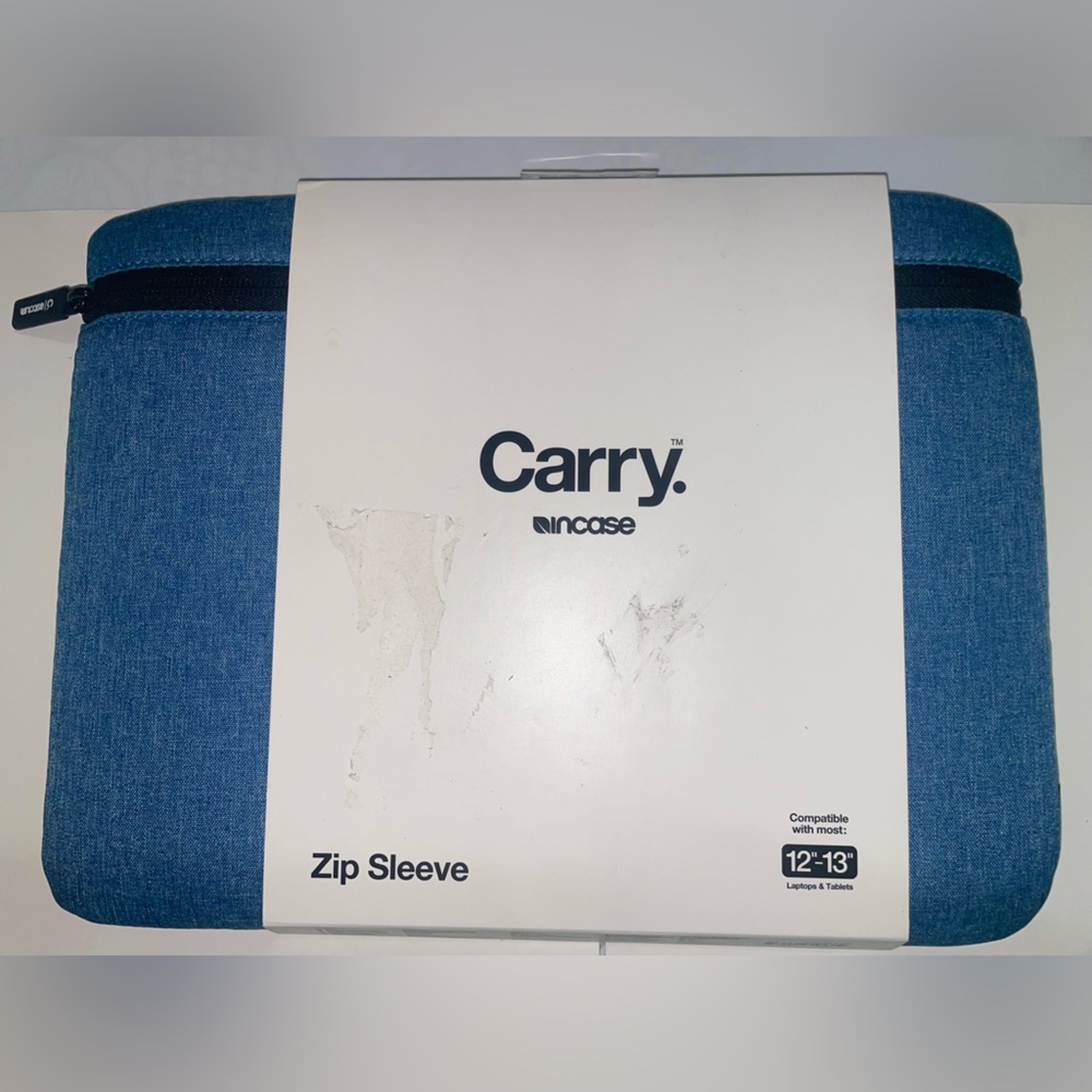 Incase Carry Zip Sleeve blue-12-13”
